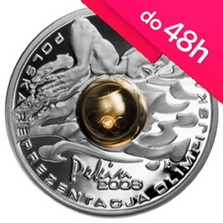 Moneta srebrna 10 zł - POLSKA REPREZENTACJA OLIMPIJSKA  - 2008 (48h)