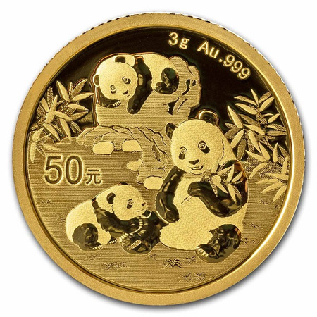 Złota Moneta Panda 2025 3 g (24h)