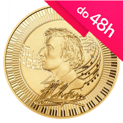 Moneta złota Fryderyk Chopin 2023 1 oz (48h)