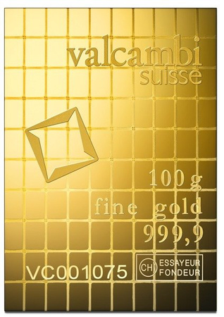 Sztabka złota CombiBar 100 g (48h)