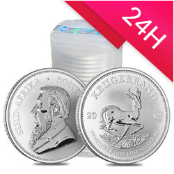 25 x moneta srebrna Krugerrand 1 oz (48h)