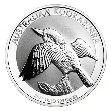 Srebrna moneta Kookaburra 2011 1 kg (24h)