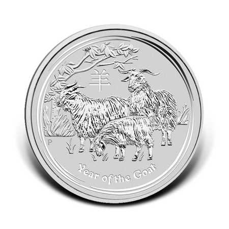 Srebrna moneta rok Kozy 2015 1kg (24h)