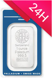Sztabka palladu LBMA 1 oz (24h)