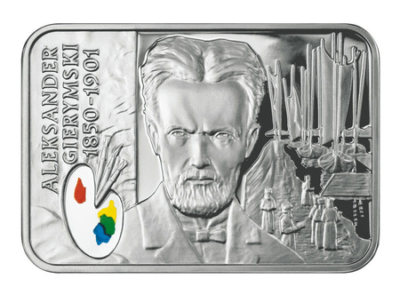Moneta srebrna 20 zł - ALEKSANDER GIERYMSKI - 2006 (48h)