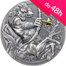 Moneta srebrna 1000 FRANKÓW CENTAUR - WIELKA MITOLOGIA GRECKA (48h)