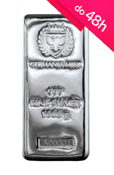 Sztabka srebra 1 kg (48h)