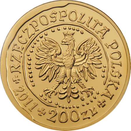 Moneta złota Orzeł Bielik 200zł 1/2 oz (48h)