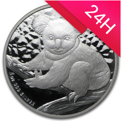 Srebrna moneta Koala 1 oz (24h)