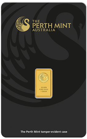 Sztabka złota CertiCard 1 g (48h) 