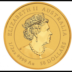 Moneta złota z serii Lunar III: Rok Królika 2023 1/2 oz (48h)