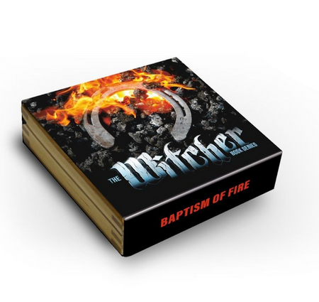 Srebrna moneta CHRZEST OGNIA - WIEDŹMIN  5$ 2 oz (48h)