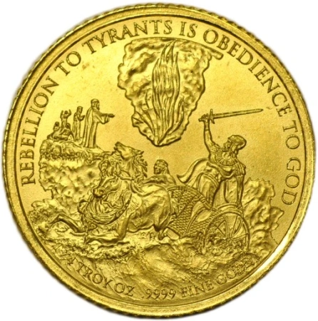 Złota moneta USA Medal Mayflower 1/4 oz (48h)