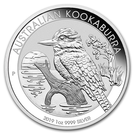 Srebrna moneta Kookaburra 1 oz (24h)
