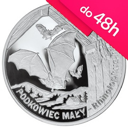 Moneta srebrna 20 zł - PODKOWIEC MAŁY - 2010 (48h)