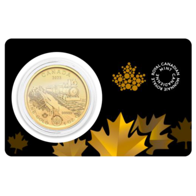 Moneta złota Canada Klondike: Przejazd po złoto 2023 1 oz (48h)
