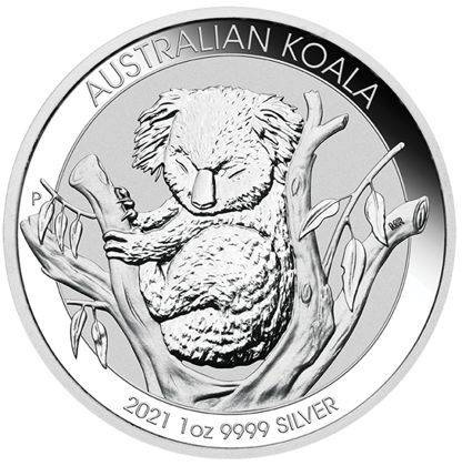 Srebrna moneta Koala 2021 1 kg (24h)