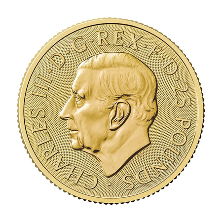 Moneta złota z serii Bestie Tudorów: Chart z Richmond 1/4 oz 2025/2026 (48h)