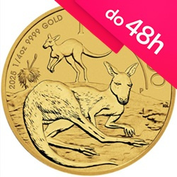 Złota moneta Australijski Kangur 2025/2026 1/4 oz (48h)