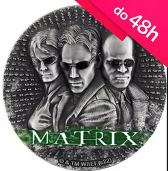 Moneta srebrna 5$ MATRIX (48h)