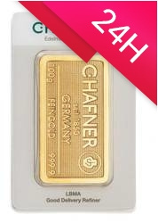 Sztabka złota CertiCard 100 g (24h)