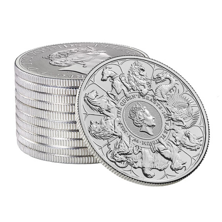 Moneta platynowa Bestie Królowej: Completer 2022 1 oz (48h)