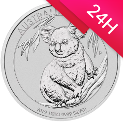Srebrna moneta Koala 2019 1kg (24h)