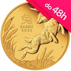 Moneta złota z serii Lunar III: Rok Królika 2023 1/2 oz (48h)