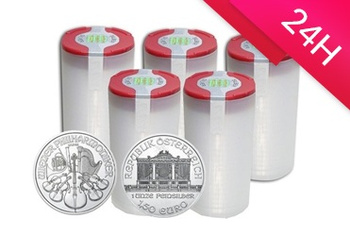 100 x srebrna moneta Wiedeński Filharmonik 1 oz 2026 (24h)