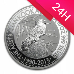 Moneta srebrna Kookaburra 10 oz (48h)