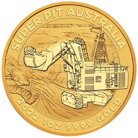 Złota moneta Super Pit Australia 1oz  2022 (24h)