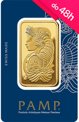 Sztabka złota PAMP 100 g (48h)