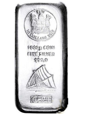 Sztabka srebra LBMA 2026 1 kg (48h)