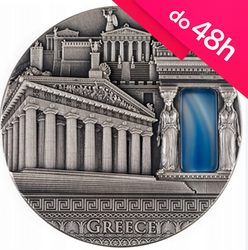 Moneta srebrna 2$ GRECJA - IMPERIAL ART (48h)