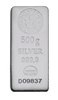 Sztabka srebra 500 g LBMA Nadir Metal Rafineri (24h)
