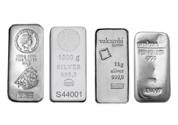 Sztabka srebra 1 kg LBMA 