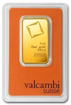 Sztabka złota CertiCard 1 oz (48h)