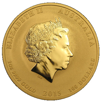 Moneta złota Rok Kozy 2014 1/4 oz (48h)