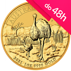 Moneta złota Australijski Emu 2021 1 oz (48h)