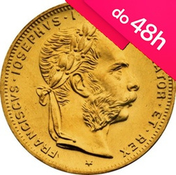 Moneta złota 4 Floreny / 10 Franków Austro-Węgry (48h)