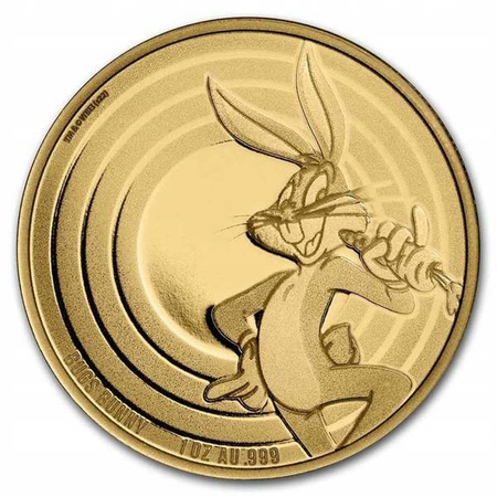 Samoa: Looney Tunes - Bugs Bunny 1oz Złota 2022