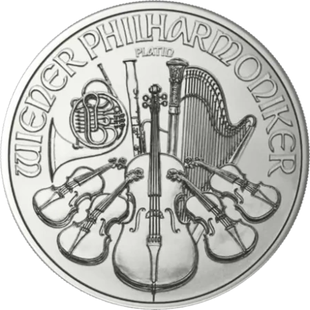 Platynowa moneta Wiedeński Filharmonik 1 oz 2025 (24h)