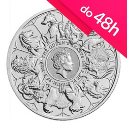 Moneta platynowa Bestie Królowej: Completer 2022 1 oz (48h)