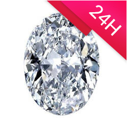 Brylant Lab Grown 0,37 ct | F | VVS2 | OVAL CUT