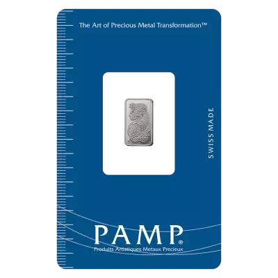 Sztabka platyny PAMP 1 g (24h)