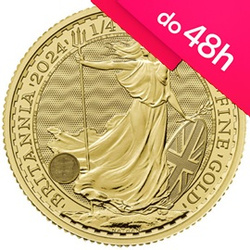 Moneta złota Britannia 2025/2026 1/4 oz (48h)