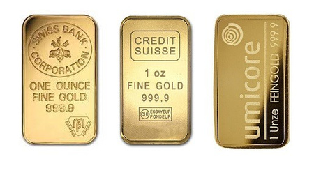 Sztabka złota LBMA 1 oz (48h)