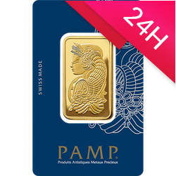 Sztabka złota PAMP 1 oz (24h)