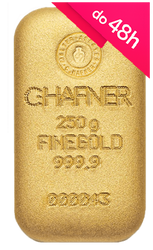 Sztabka złota LBMA 250 g (48h)