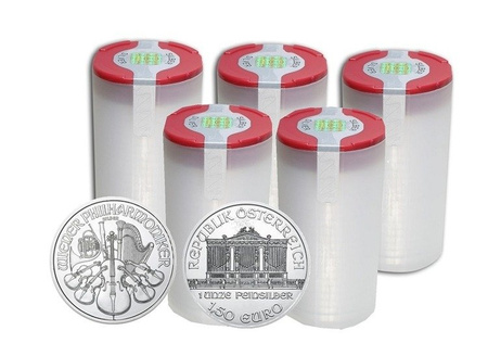 100 x srebrna moneta Wiedeński Filharmonik 1 oz 2026 (24h)